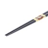Chopsticks for Men, Thick, cannot 一半 Ebony Lacquer painted 23.5 cm