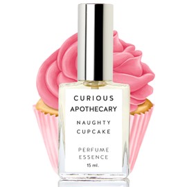 Curious Apothecary Naughty Cupcake Sweet Vanilla Perfume for Women. Gourmand, Vanilla, Citrus, Sweet. 15 ml.