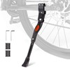 UHACKER Adjustable Bike Kickstand Aluminum Rear Side Bicycle Stand for