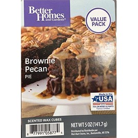 Better Homes and Gardens Brownie Pecan Pie Value Pack scented wax cubes 5.0 OZ