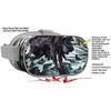 Decal Style Skin Wrap Compatible with Oculus Go Headset -