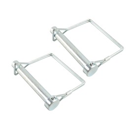 Square Pto Pin 2Pcs Set, Coupler Pin 5mm Diameter, Carbon steell Shaft Locking Pin, Small Size Trailer Pin (40 x 40 x 40mm)