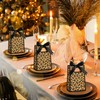 Kolldenn 30 Pack Leopard Print Gift Bag with Handles, 10.2