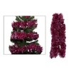 Simply Products 4M Chunky/Fine Cut Christmas Tinsel Garland Decoration (Blush)