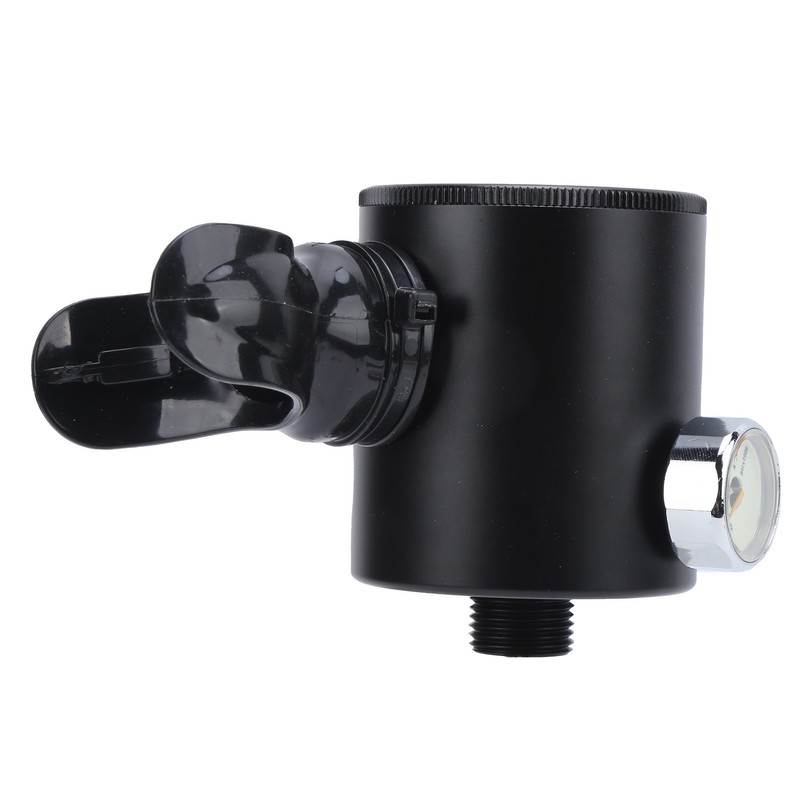DIDEEP 0.5L Scuba Oxygen Cylinder Head Breather Valve Adapter for