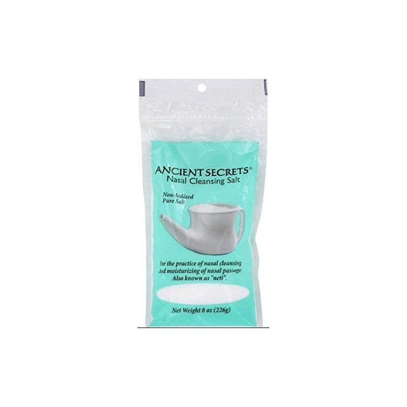Ancient Secrets Nasal Cleansing Salt Bag (Pack of 8)