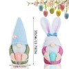 Bogoro Easter Gnome Easter Small Gnome Figures Pack of 2
