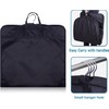 ZAODECR 3 Pack 40" Garment Bags for Closet Storage and