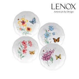 Lennox Butterfly Meadow Party Plate 4P Set / 레녹스 버터플라이메도우 파티플레이트 4P 세트