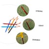 Totority 5pcs Durable Tent Nails Pins Portable Design for Camping