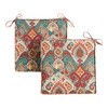 South Pine Porch 18" Square Outdoor Reversible Dining Seat Cushion