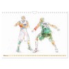 Team-Sport (Wandkalender 2025 DIN A4 quer), CALVENDO Monatskalender [Calendar] Peter