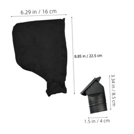 Operitacx Miter Saw Dust Collection Bag Durable Cloth Dust Extractor with Adapter for Compatibility and Easy Maintenance for Model Prevents Spills and Leaks