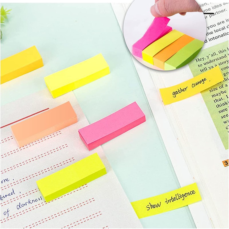 Sticky Notes, 1600 Sheets 1 x 3 in Self Sticky