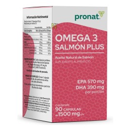 Salmon Plus Omega 3 (90 Caps) Pronat Ultra