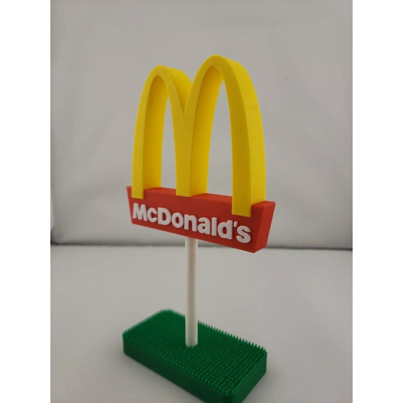 McDonald's New 3D Printed: McDonald’s Sign Advertising Golden Arches Logo