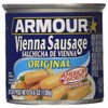 Armour Vienna Original Sausage, (Six) 4.75oz. Cans