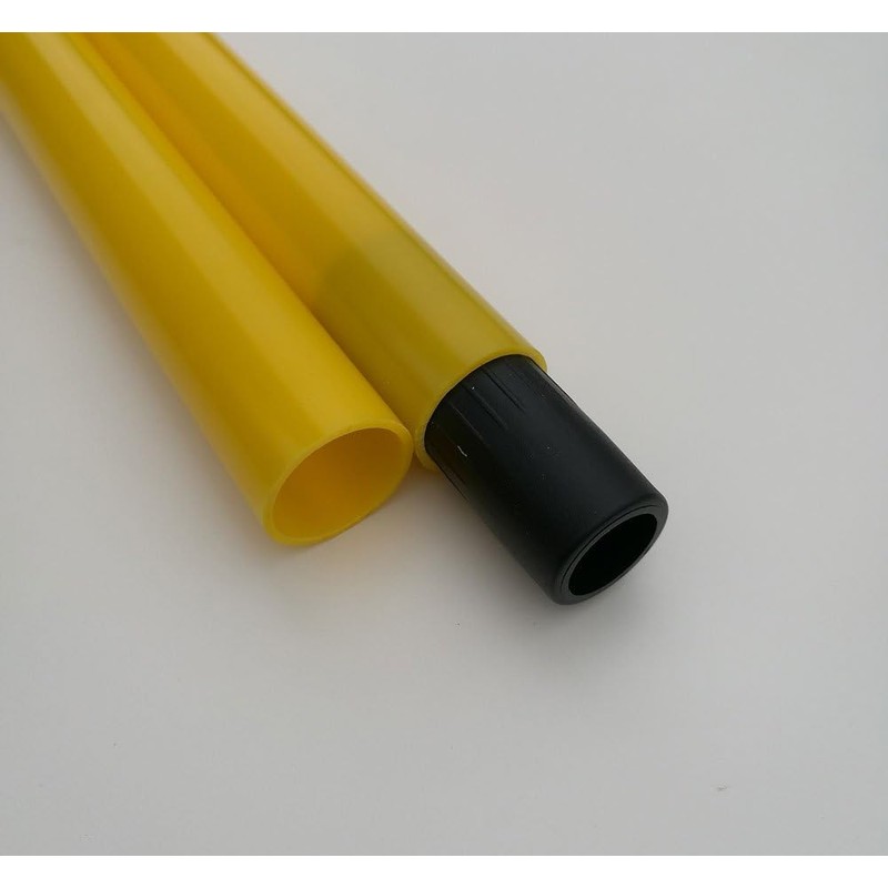 jalon en plastique, 160 cm, avec socle multi-fonctions remplissable, couleur: