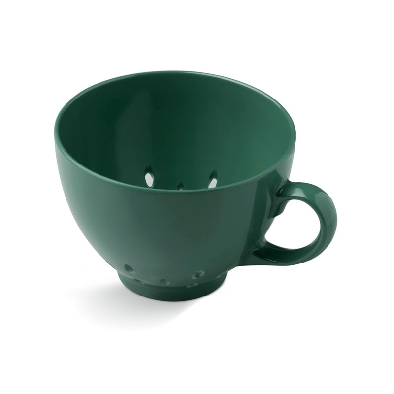 Zeal Berry Colander Cup, Small Hand-held Cup Shape Melamine Strainer/Sieve,