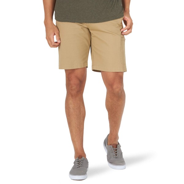 Lee Men's Extreme Motion Welt Cargo Short, Fawn, 40