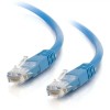 UD_C2G-65ft Cat5e Molded Solid Unshielded (UTP) Network Patch Cable - Blue