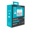 Metronic White Indoor Amplifier VHF UHF with 4G Filter 332176