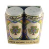 Irish Salt and Pepper Shaker Celtic Design Shamrock