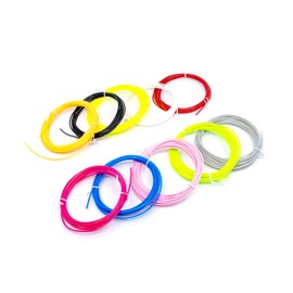 SCRIB3D Pen Filament Refills, 10 Colors, 100 Feet, 1.75mm PLA, Works with SCRIB3D, PIKA3D, MYNT3D and Most Other 3D Printing Pens