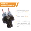 mankk Air Pressure Switch 90-120 PSI Thread 1/8"NPT 24V 12V