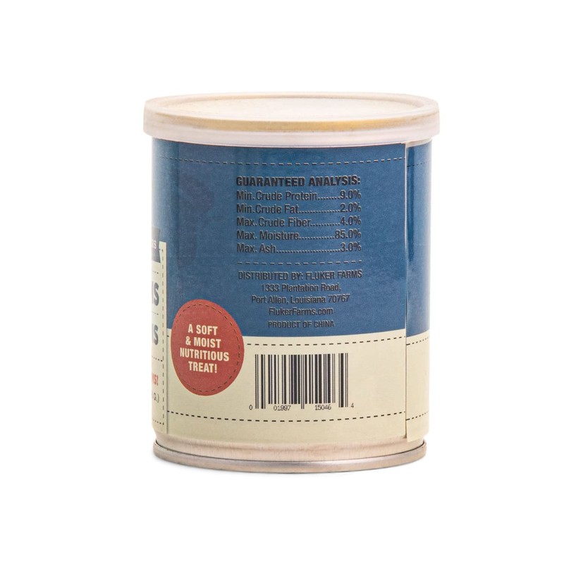 Fluker's Culinary Coop Canned Soldier Worms Chicken Treat, All Natural