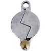 NU-SET Water Faucet Lock - Key Lock, Chrome, Rubber Material,