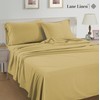 Lane Linen 100% Organic Cotton King Size Pillow Cases Set