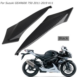 Unbranded For SUZUKI 2011-2024 GSXR 600 750 Gas Tank Side Cover Panel Fairing ABS Plastic