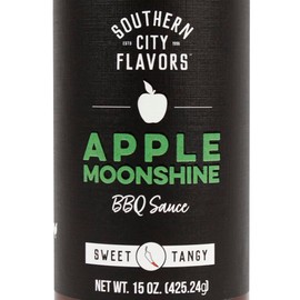 SOUTHERN CITY FLAVORS Apple Moonshine Grilling Sauce, 15 OZ