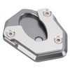 Motorcycle Kickstand Enlarged Plate Aluminium Alloy Replacement for Z650 Z900