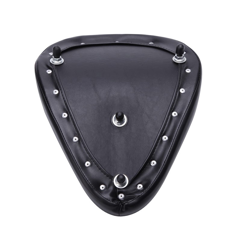 DREAMIZER Motorcycle Seat Cushion Driver Solo Seats with Spring Bracket