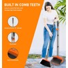 2-Pack is More economical,Upgraded Broom and Dustpan,with 52" Long Handle,