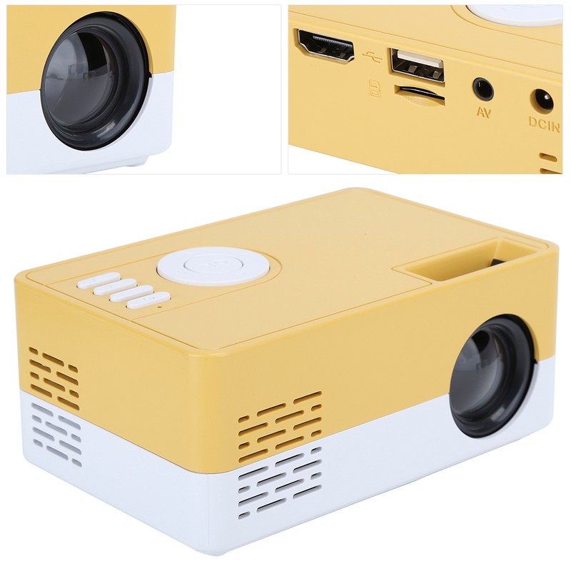 1080p Full High Definition LED Mini Projector Smart Home Cinema