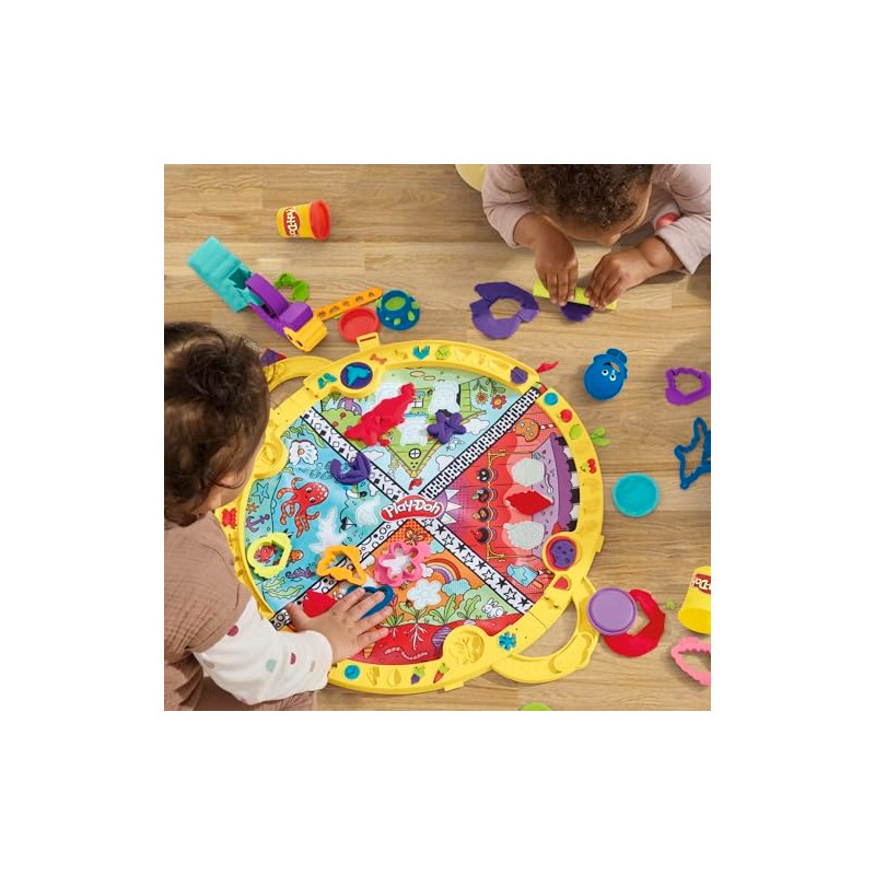 Play-Doh Set Portátil de 19 Accesorios con Estuche