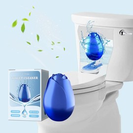 Jue-Fish Automatic Toilet Bowl Cleaner,Crazy Clean Toilet Bowl Cleaner with A Light Fresh Scent. - quantity: 1 pcs