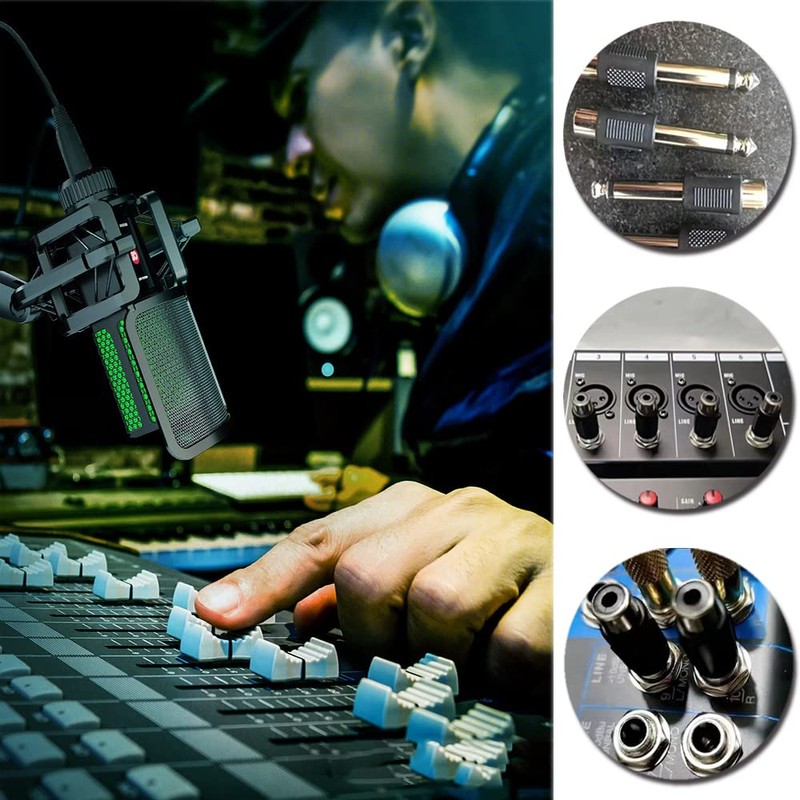 3.5mm 6.35mm Conversion Adapter Conversion Adapter Audio Cable Stereo Mini