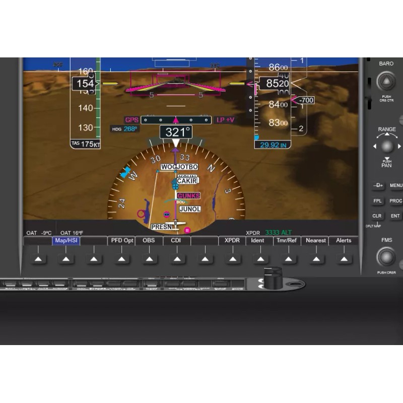 Cirrus Aircraft SR22 / SR22T Cockpit Training Poster 24"x36"