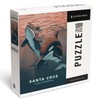 Santa Cruz, California, Orca, Lithograph (1000 Piece Puzzle, Challenging Jigsaw