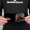 Buckle-Down mens Buckle-down Bifold Justice League Bi Fold Wallet, Multicolor,