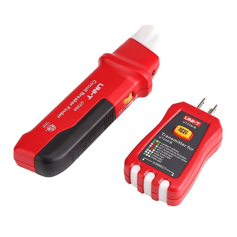 Profesional Buscador de Interruptor de Circuito Sensibilidad Ajustable Enchufe Ensayador