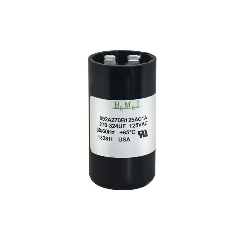 270-324 uF x 110/125 VAC - Mars 11019 Start Capacitor