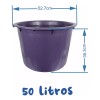 Boris Palangana De Plástico 50 Litros Tinas