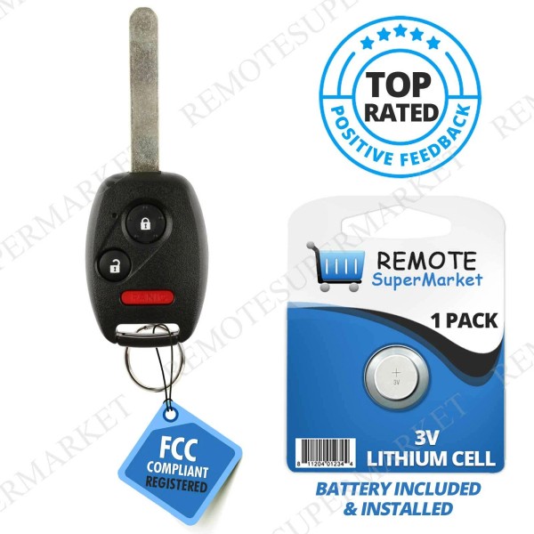 RemoteSuperMarket For 2005 2006 2007 2008 Honda Pilot Keyless Entry