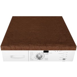 Bestlivings Washing Machine Cover (Brown) 60 x 60 cm with Elastic Band, Dryer Cover Washing Machine Cover in Various Colours