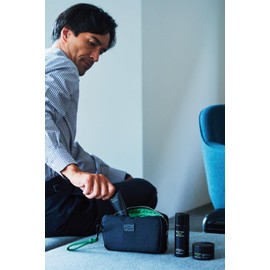 Quattro Botanico Botanical Skin Care Selection 2023 (115 ml Lotion / 50 g Cream / 30 g Face Wash / Original Pouch) All-in-One Lotion, Aging Care Cream, Men's Facial Cleansing, Man, Coffret,